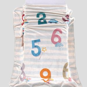 Cobertor bebé estampagem