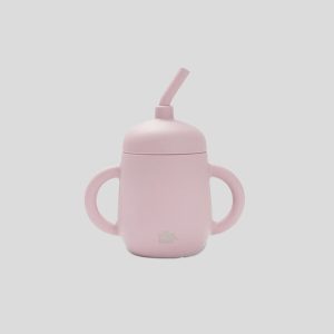 Copo anti gota + palha silicone