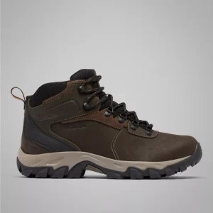 COLUMBIA MEN’S NEWTON RIDGE PLUS II WP CORDOVAN/SQUASH