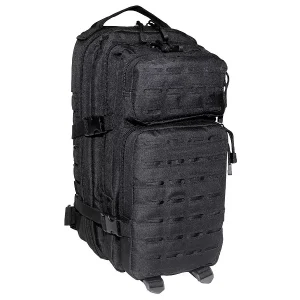 US Backpack, Assault I, “Laser”, black 30335A