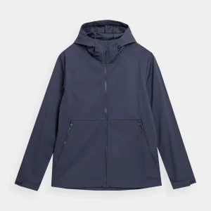 4F MEN’S SOFTSHEEL JACKET M043 NAVY