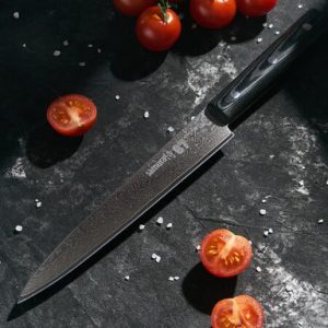 DAMASCUS67 faca de corte | Samura