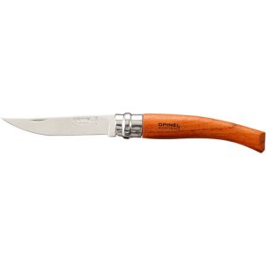 Opinel faca para filetar em aço inoxidável n°08 Cabo Padouk