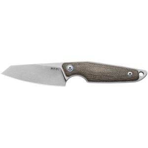 Faca de Caça Makro 2 Micarta Verde Micarta MKM Cabo MKM