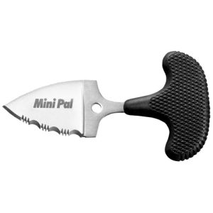 Faca de Pescoço Mini Pal Kray-Ex Cabo de Aço Frio