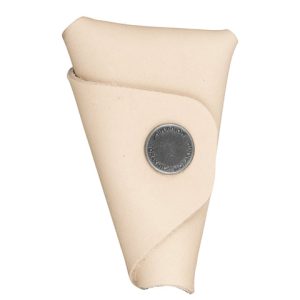 Estojo de protecção de extremidades para gancho de escultura 163 Morakniv cabo de couro tingido