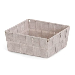 Cesto Quadrado Creme
