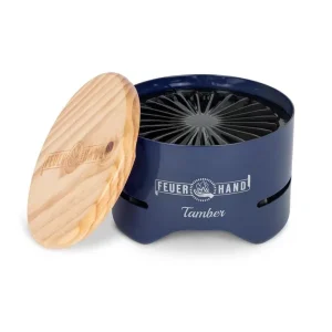 Grelhador Feuerhand Tamber Table Top Azul Cobalto