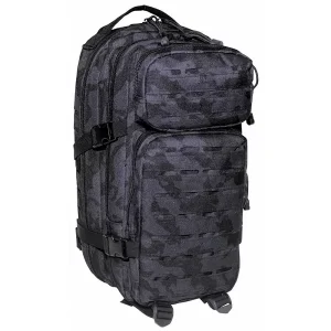US Backpack, Assault I, “Laser”, night-camo 30335K