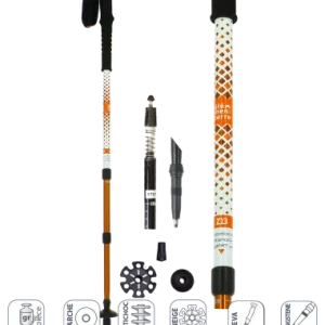 ELEMENTERRE BASTÕES LONG GRIP EVA ORANGE