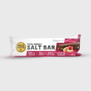 GOLD NUTRITION TOTAL ENERGY SALT BAR  CHOCOLATE/CAJU