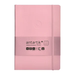 Bloco com Elástico Antartik notes capa dura A6 pautado 100 folhas 80 gr fsc.