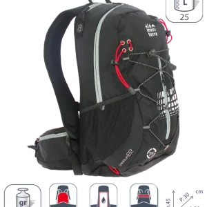 ELEMENTERRE MOCHILA 25L BLACK