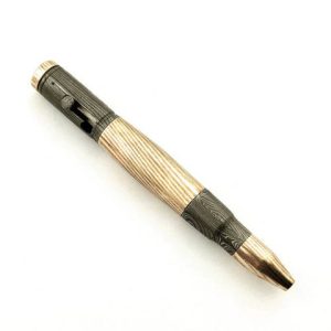 Caneta de aço Mokume Gane Damascus